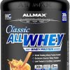 ALLMAX Classic ALLWHEY- Chocolate Peanut Butter – 5 lb – 30 Grams of Protein Per Scoop – Gluten Free – Approx. 49 Servings