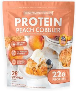 BOWMAR NUTRITION 100% Whey Protein Powder- The Best Tasting Whey Isolate Protein Meal Replacement with 22g of Protein Per Serving (28 Servings