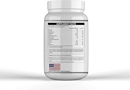 Warfare 2 lbs Advanced Whey Protein Blend 22g Protein per Serving Amazing Flavors (2 lbs- Vanilla Milkshake) 2