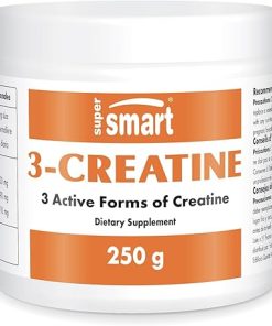 Supersmart – 3-Creatine Powder (High Strength) – Creatine Complex – with Creatine Monohydrate- Phosphate