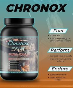 Chronox Whey Isolate Protein Powder – Chocolate Flavor Whey Protein Powder for Men and Women 2