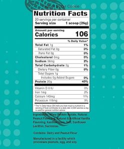 Inspire Peanut Butter Cookie Whey Protein Isolate Powder (20 Servings) 2