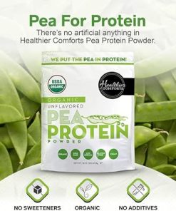 Pea Vegan Protein Powder w/Low Sodium | 100% Plant Based Protein Powder | Kosher- Gluten Free 2