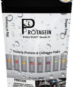 Protein & Collagen Paks- 8 – 1 oz Variety Flavored Paks