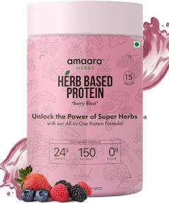 QURA Plant Protein Powder- Pea Protein Powder with Goodness of Herbs