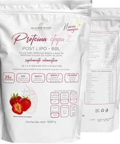 Lipotransfer Protein Stage 2 My New Silhouette is an Isolated whey Protein Powder with Collagen That Helps to Maintain transferred Fat. (Strawberry)