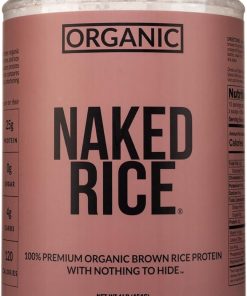 Naked Rice 1Lb – Organic Brown Rice Protein Powder – Vegan Protein Powder- GMO Free