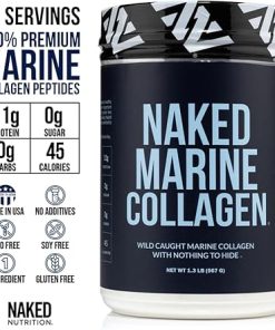 Naked Marine Collagen Peptides Protein Powder – Unflavored – from Wild Caught Cod – Paleo Friendly- Non-GMO 2