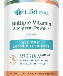 allOne Green Phyto Base Multiple Vitamin and Mineral Powder | Unflavored | with Wholesome Greens & Rice Protein | Non-GMO & No Gluten (66 Servings)