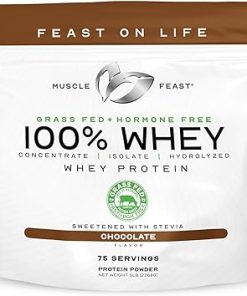 Muscle Feast 100% Grass-Fed Whey Protein- Pastured Raised Hormone Free All Natural