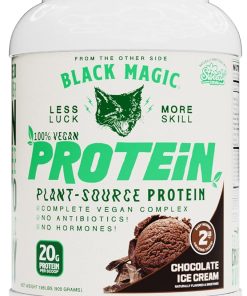 Black Magic Plant-Source 100% Vegan Protein – Keto- Low Sugar