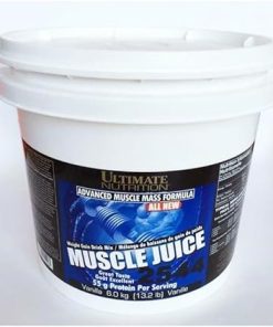 Ultimate Nutrition Muscle Juice 2544 Whey Protein Isolate-Muscle Builder-High Calorie-Weight Gain Drink Mix- 55 Grams of Protein Per Serving- Vanilla