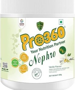 Pro360 Nephro HP – Dialysis Care Nutritional Protein Drink (Vanilla Flavour) No Added Sugar- Special Dietary Supplement for Kidney/Renal Health