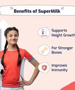 SuperMilk Height+ (13+y Girls)- 13g Protein Powder (Double Chocolate 2