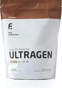 FIRST ENDURANCE Ultragen Workout Recovery Drink Powder- Protein Mix