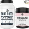 Left Coast Performance 2lb Pure Bone Broth and 1lb Multi Collagen Powder