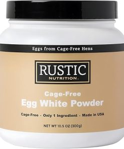Cage-Free Egg White Protein Powder- Made in USA from Humanely-Raised Cage-Free Eggs