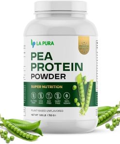 LaPura 100% Vegan Pea Protein Powder – 1.65LB- Unflavored Plant-Based Protein Powder with 20g Protein