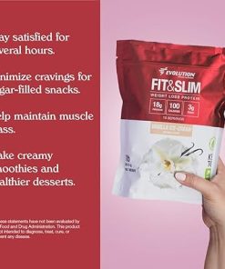 Evolution Advance Nutrition Grass Fed 100% Whey Protein Powder + Fit & Slim with Glucomannan- Inulin Fiber – High Fiber 2