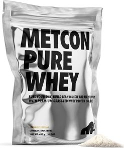 Whey Protein Isolate – Premium Grass-Fed Whey Protein Isolate Powder with 5 All-Natural Ingredients- No Fillers