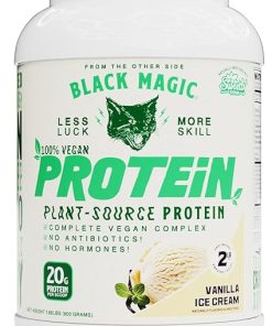 Black Magic Plant-Source 100% Vegan Protein – Keto- Low Sugar