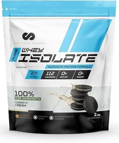 Pure Whey Isolate | High Protein Whey Isolate Protein Powder | 27g Protein- 6g BCAAs