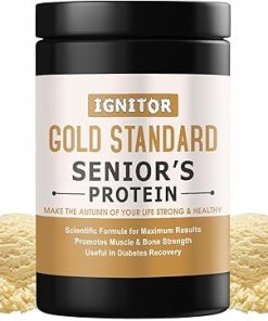 Protein Powder for Elders | Protein Powder Supplement for Senior Citizen- 40+ & Old Age Men & Women Helps for Muscles & Bone Strength | Vanilla Kulfi Flavour | Pack of 1 (360 gm)