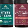 Ancient Nutrition Organic Supergreens Powder- Greens Flavor