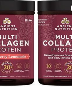 Ancient Nutrition Multi Collagen Protein Powder- Strawberry Lemonade