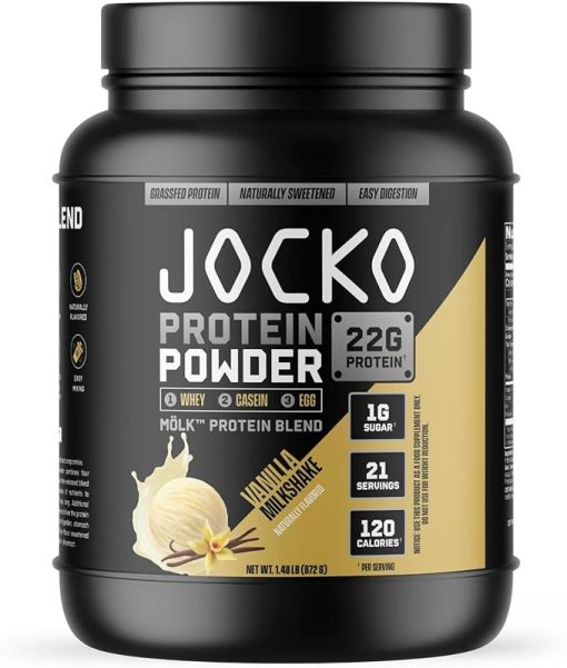 Jocko-Mölk Protein Powder- 21 Servings - Grass-Fed Whey