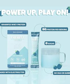 Kid’s Clear Whey Protein Powder (Blue Raspberry- 10 Packets) Protein Drink Mix for Kids 2
