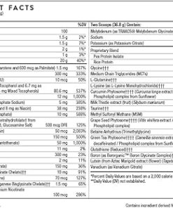 THORNE MediClear Plus – Foundational Support- Eliminate Environmental and Dietary Toxins* – Rice and Pea Protein-Based Drink Powder with a Complete Multivitamin-Mineral Profile – 27.2 Oz 2