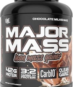 VMI Sports | Major Mass Lean Mass Gainer | Mass Gainer Protein Powder for Muscle Gain | Weight Gainer Protein Powder for Men | Weight Gainer for Women (Chocolate Milkshake- 4 Pounds)