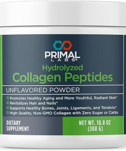Primal Health Hydrolyzed Collagen Peptides – Multi Collagen Blend – Promotes Healthy Hair- Nails