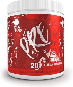 5% Nutrition Code Red Series Pre Workout Powder for Men & Women | Energy- Power
