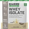 Whey Isolate | Vanilla | 25g Protein | Grass fed | No Artificial Ingredients | Only 4 Ingredients | See the Test Results | 0g Lactose | Fast Absorption | Gluten Free | Non GMO | 1.5lb | 23 servings