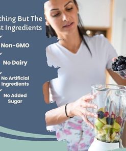 Organic Vegan – Tri-Blend Plant Based Protein Powder – Vanilla Protein Powder – No Additives- Dairy-Free 2