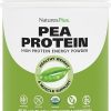 Natures Plus Organic Pea Protein – 1.1 lbs- Vegan Drink Powder – High Energy Protein Powder