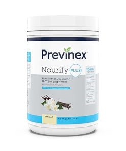 Nourify Plus Plant-Based Protein Shake – All Natural Vegan Protein Powder- High Protein & Low Sugar