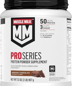 Muscle Milk Pro Series Protein Powder Supplement-Knockout Chocolate