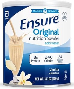 Ensure Original Vanilla Nutritional Powder | Vanilla Protein Shake | Meal Replacement Shake Mix | 8g Protein- 24 Vitamins & Minerals | Immune Support |14.1 oz – 1 Can