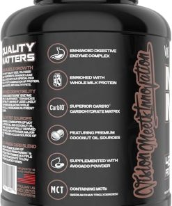 VMI Sports | Major Mass Lean Mass Gainer | Mass Gainer Protein Powder for Muscle Gain | Weight Gainer Protein Powder for Men | Weight Gainer for Women (Chocolate Milkshake- 4 Pounds) 2