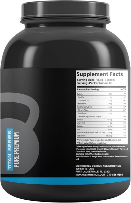 Whey Protein Isolate - Chocolate - Image 2