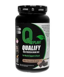 Plant Protein Powder Mix- Trio Rich Chocolate Brownie Flavored