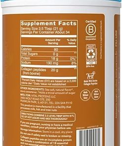 VitaI Proteins Collagen Peptides Powder- Salted Caramel Flavor 2
