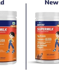 LOJII Gritzo SuperMilk 8-12 y (Young Athletes)- Health Drink for Kids 2