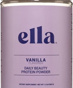 Naked Nutrition Ella Vanilla Collagen Protein Powder for Women – Daily Beauty Protein Powder with Grass-Fed Collagen Peptides – Non-GMO- Gluten-Free