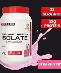 Bodybuilders 100% Whey Protein Isolate Strawberry (1.98 lbs) 2