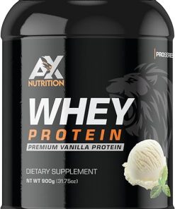 Vanilla Whey Protein Powder – 31.75oz- 30 Servings – New Bigger Size