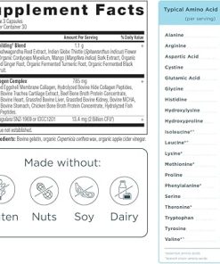 Ancient Nutrition Advanced Collagen Protein Muscle with Probiotics- Hydrolyzed Collagen Peptides Supports Healthy Body Composition* and Muscle Building* 2